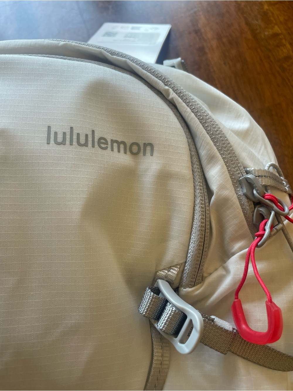 NWT lululemon All Sport Backpack 10L Vapor Silver Running Hiking Bike Bag - Picture 3 of 7